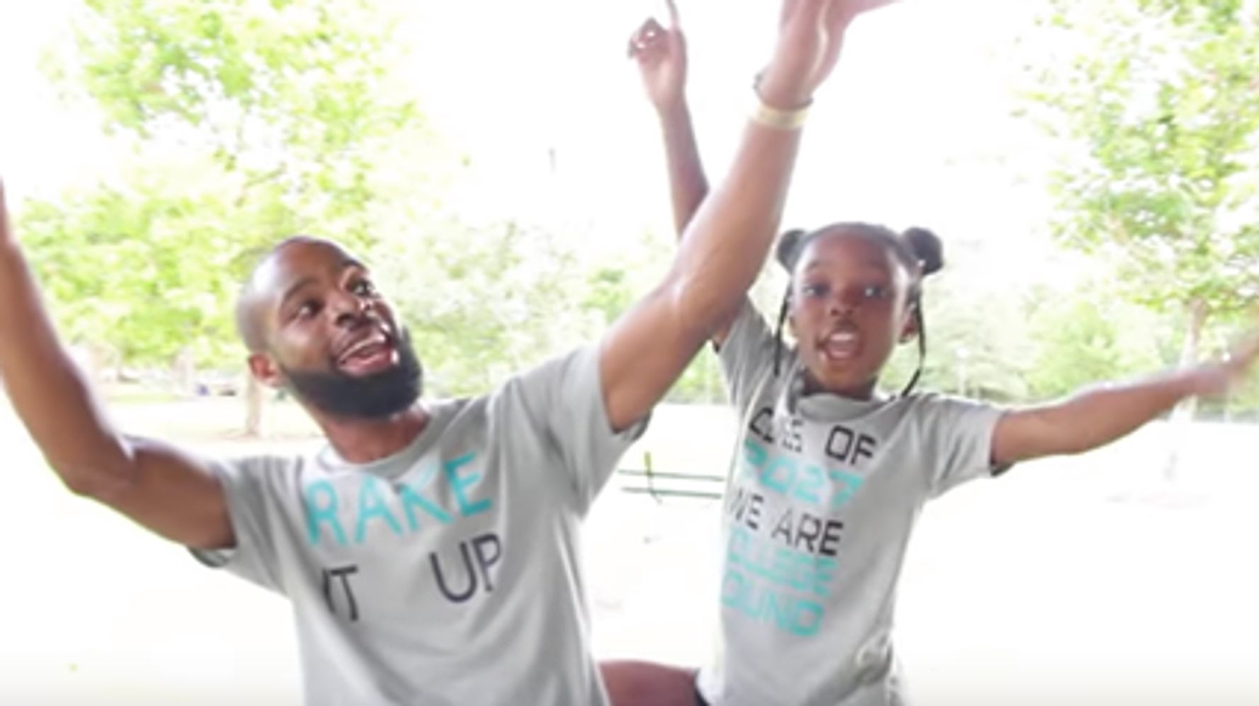 Dad And Daughter Turn Hip Hop Song Into Back To School Anthem 