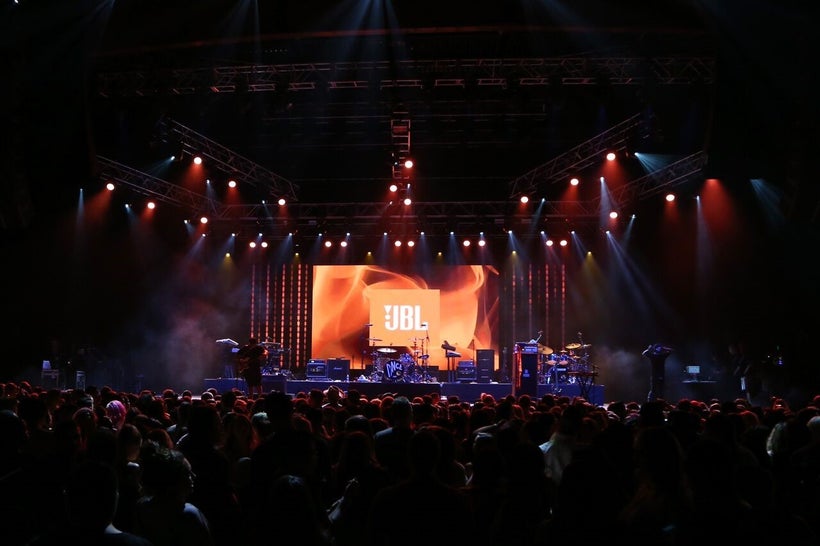 Recording artists Demi Lovato and DNCE perform at JBL Fest