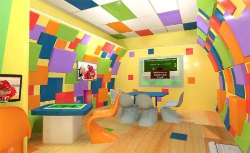 “Lion’s Den”- one of Companions In Courage game rooms found in children’s hospitals nationwide.