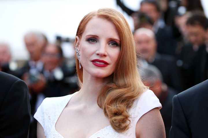 Jessica Chastain at Cannes Film Festival in 2017. 