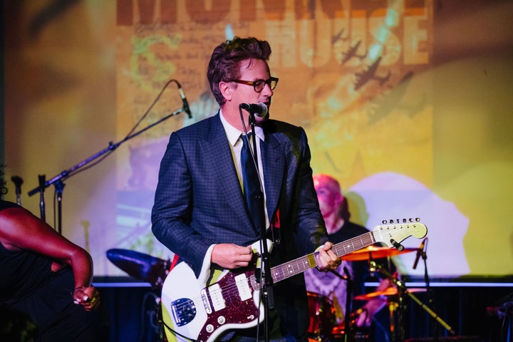 Joe Scarborough performing at The Cutting Room on August 17th at the "Welcome To The Monkey House" party.