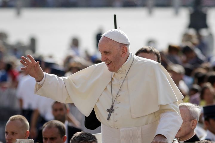 Pope Francis said he received six months of psychoanalysis during a difficult period of his life.