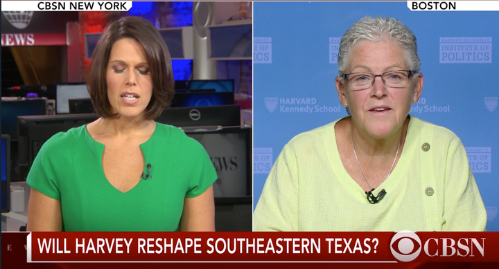 Former EPA Administrator Gina McCarthy, right, discussed regulations rolled back by the Trump administration in an interview on CBS News.