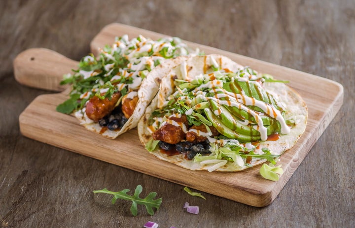 <p>Veggie Grill Koreatown Tacos</p>