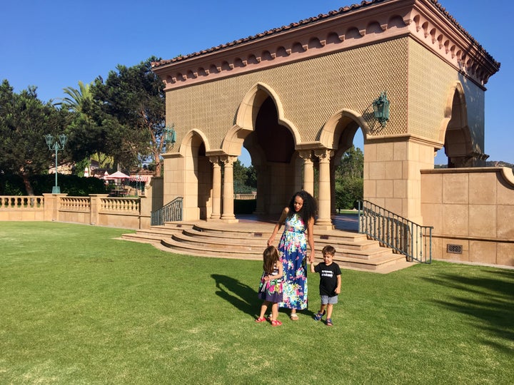 The lawn of the Fairmont Grand Del Mar in San Diego, Calif.