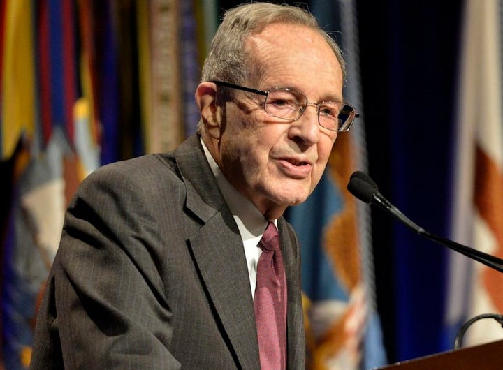 William Perry in 2015. (DoD photo by Glenn Fawcett)