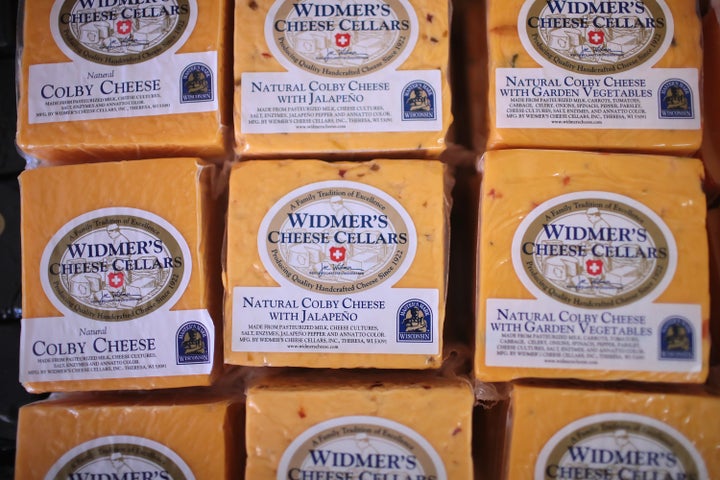 Widmer's Cheese Cellars is among the 26 Wisconsin cheesemakers and dairy farmers who donated dairy products to Hurricane Harv