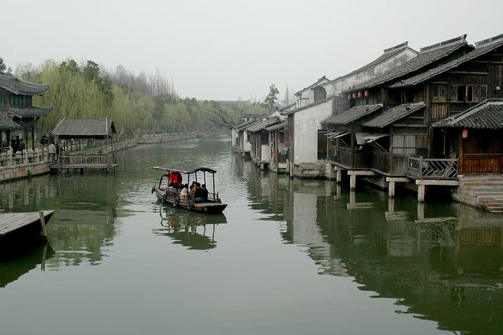 <p> <em>The Grand Canal, China’s greatest engineering wonder second only to the Great Wall and a UNESCO World Heritage site.</em></p>