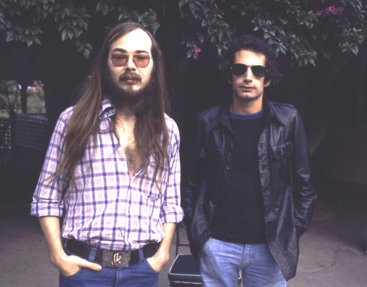 Walter Becker and Donald Fagen of Steely Dan in 1977.