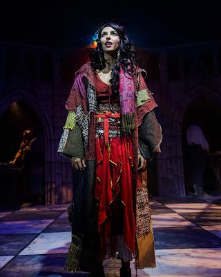 Amandina Altomare as Esmerelda in a scene from The Hunchback of Notre Dame