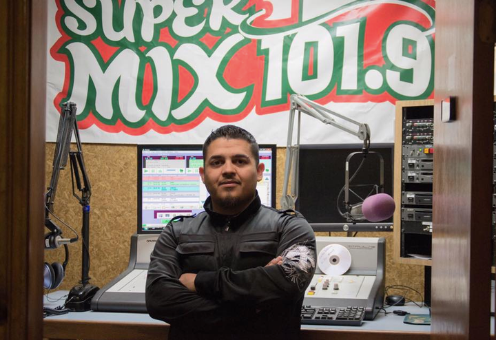 SuperMix 101.9 FM, where Alonso Guillen worked as a disc jockey under the name DJ Ocho, posted a photo to commemorate him on its Facebook page.