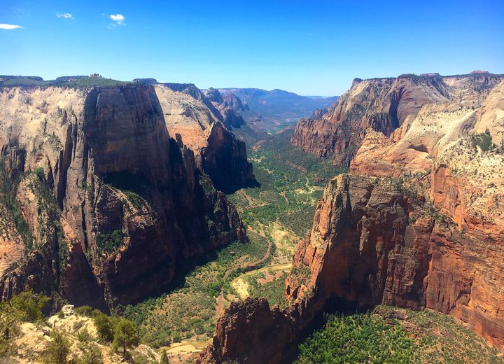 The summit of Observation Point at Zion National Park