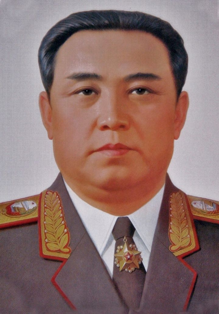 Kim Il-sung (1912 - 1994) Korean communist, and politician who led North Korea from its founding in 1948 until his death. During his tenure as leader of North Korea, he ruled the nation with autocratic power and established an all-pervasive cult of personality.