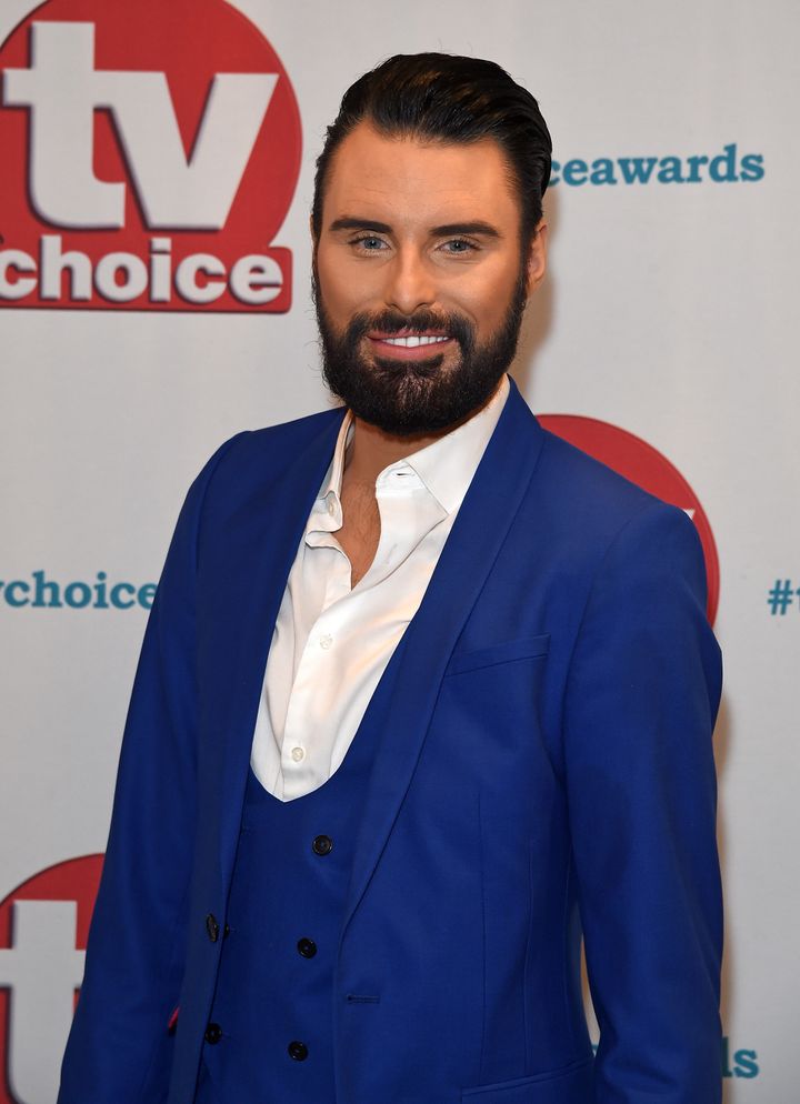 Rylan Clark-Neal at the TV Choice Awards