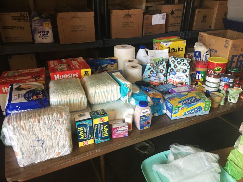 The Door was running desperately low on supplies after Hurricane Harvey. 