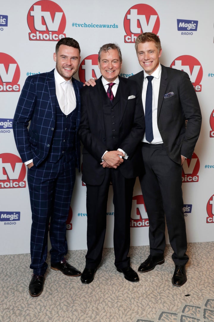<strong>The stars of 'Emmerdale' were on hand to collect their awards</strong>