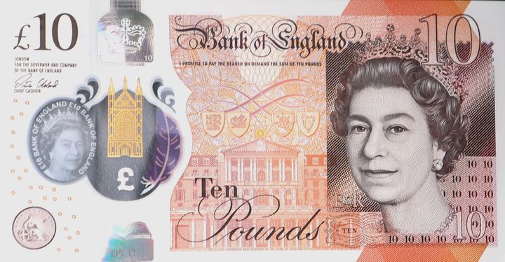The tenner is the second polymer note to enter circulation