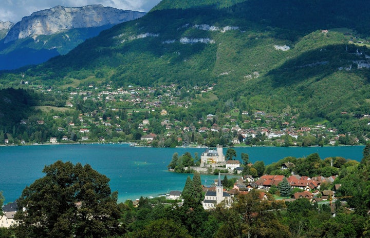 <strong>The murders took place in a forest road near Annecy in eastern France</strong>
