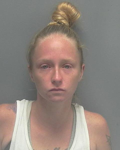 Brittany Sharp, 25, faces a number of charges following Sunday's incident.