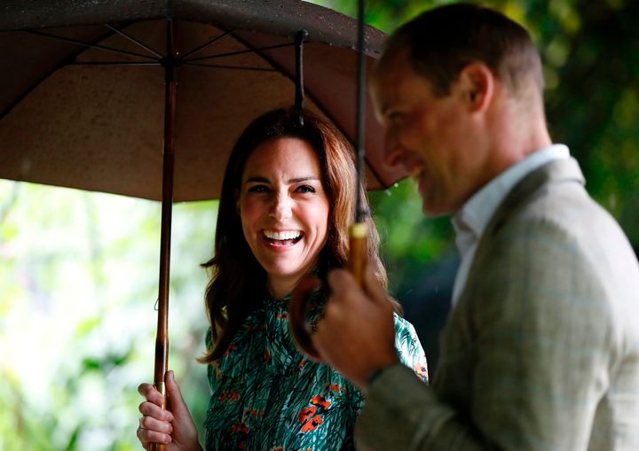 The Duke and Duchess of Cambridge, pictured in London on 30 August 