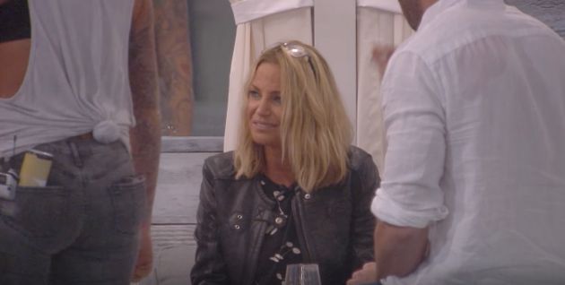 Sarah in the 'CBB' house