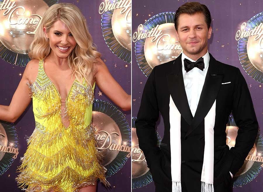 Mollie King with Pasha Kovalev