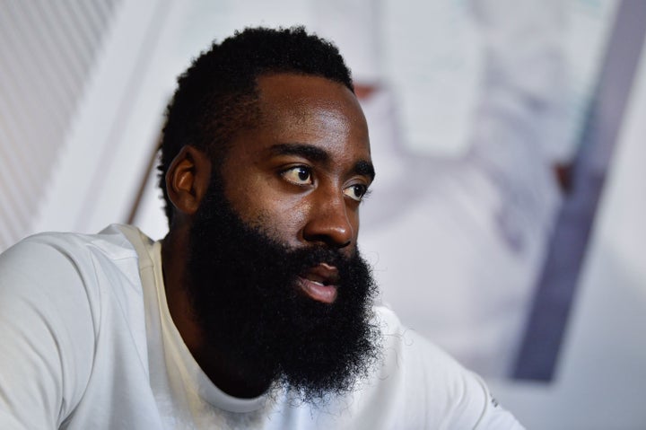 James Harden, guard for the Houston Rockets. 