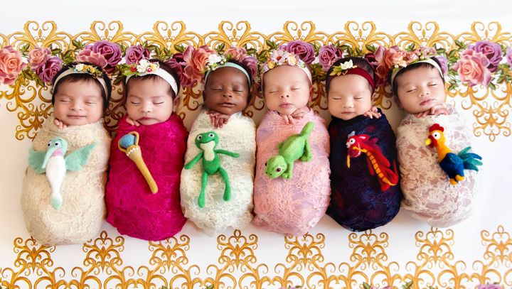 Photographer Karen Marie's new Disney princess photos feature more royal babies. 