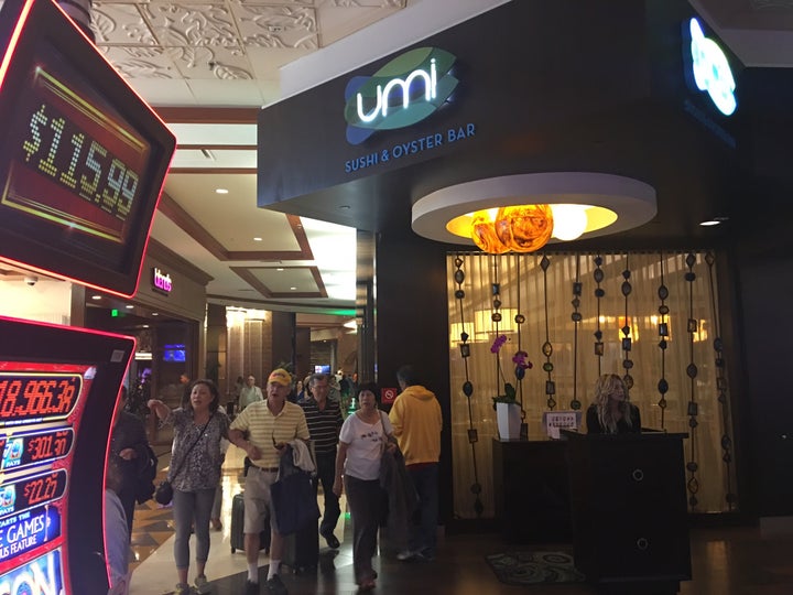 <p>Umi Sushi & Oyster Bar, located within the casino, is just one of several exceptional dining options at Pechanga. </p>