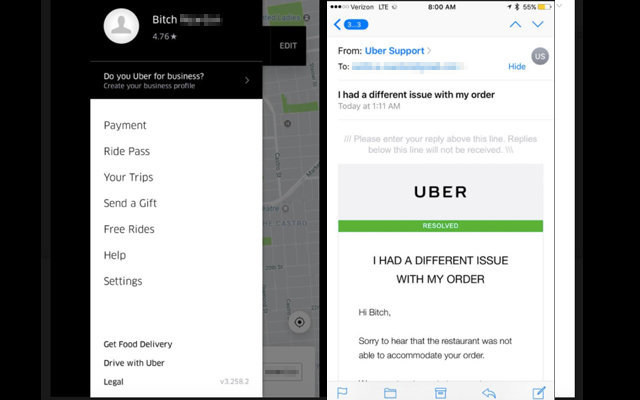 uber customer service number for riders