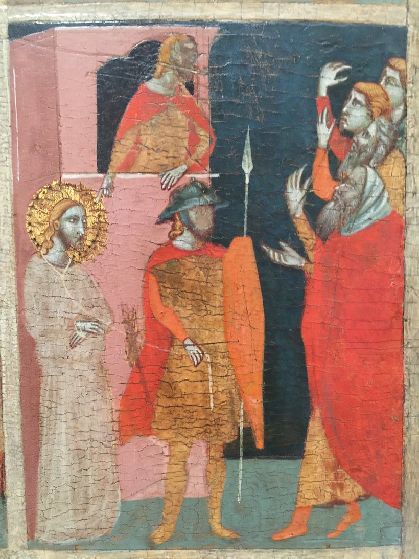 Detail: <em>The Chiarito Tabernacle</em> (~1347). Pacino di Bonaguida. J. Paul Getty Museum, Los Angeles. Image by Edward Gol