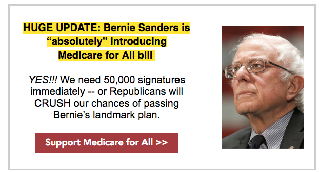 The Congressional Hispanic Caucus' Bold PAC has routinely invoked Sen. Bernie Sanders (I-Vt.) in fundraising emails focused on single-payer health care.