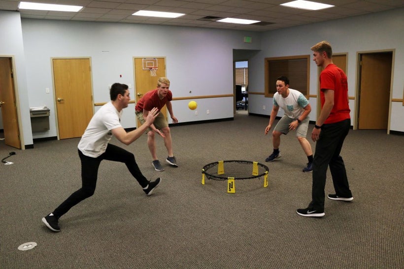 Fundwise capital uses a trendy outdoor game to help establish a blooming company culture