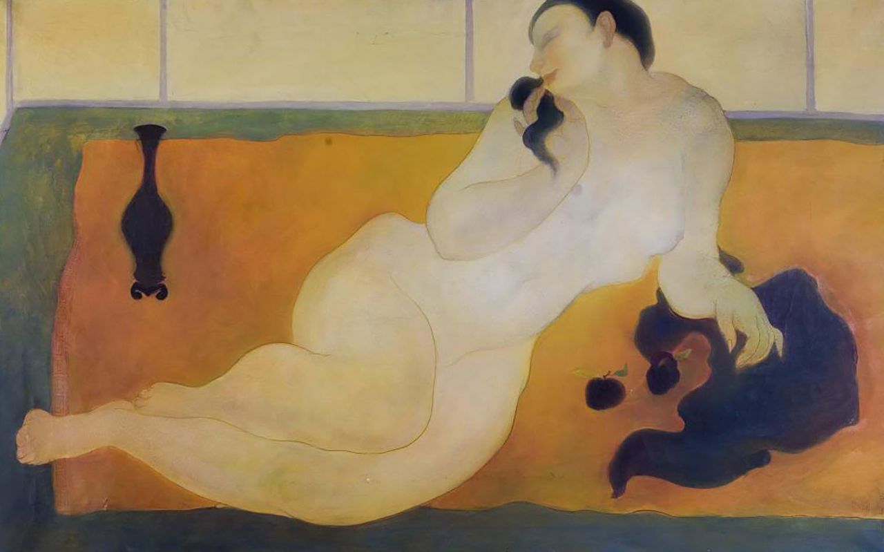 Reclining nude, circa 1936, oil on canvas