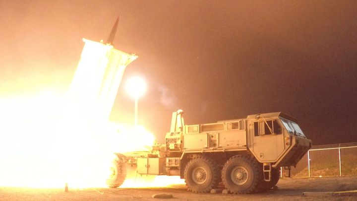 THAAD during testing in Alaska earlier this year.