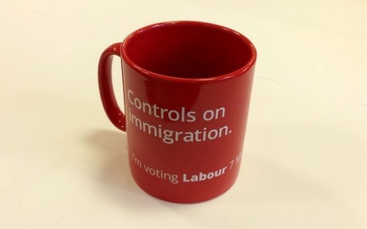 Ed Miliband's infamous campaign mug.