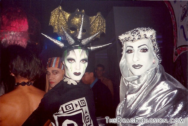 Kabuki and Keda at the Limelight in 1993.