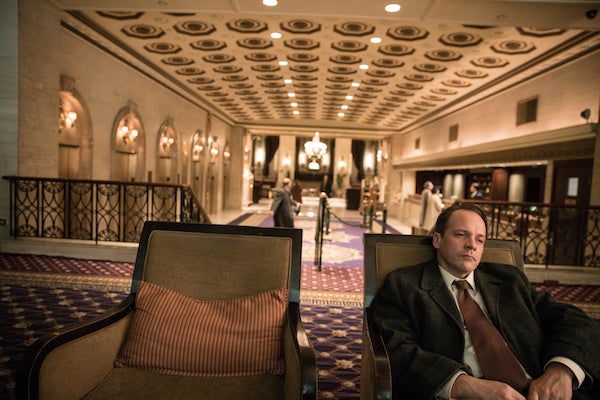 Peter Sarsgaard in a still from Errol Morris’ ‘Wormwood’