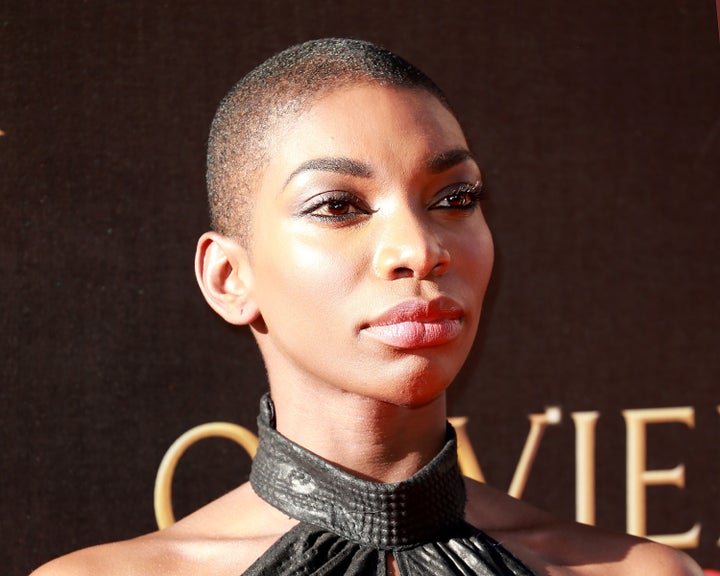 Rising star Michaela Coel. 