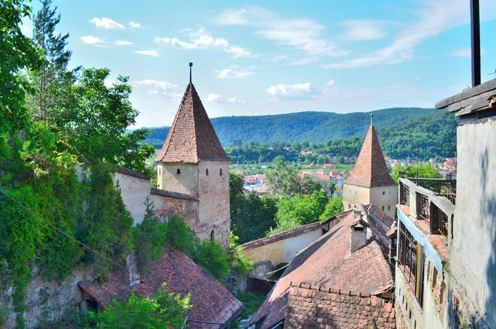 <p>Sighisoara, birthplace of Vlad Dracul</p>