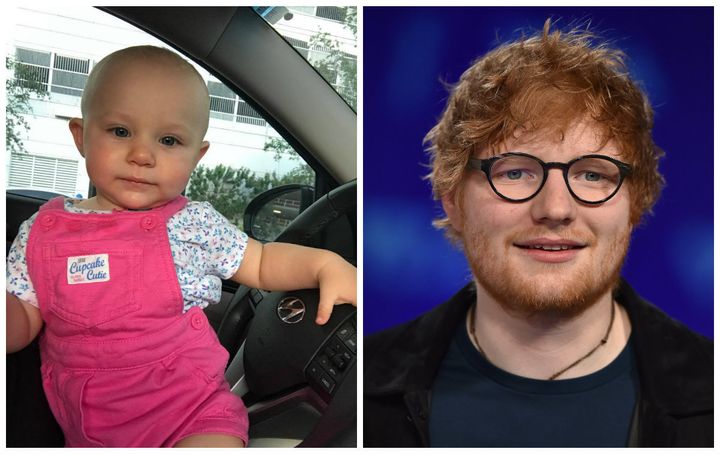 Watch Ed Sheeran Dedicate A Song To A Baby Named After Him Huffpost Life