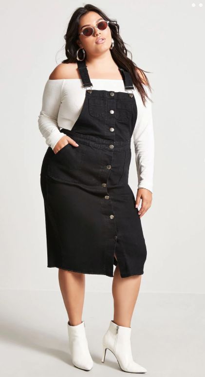 28 Button Down Dresses And Skirts For Plus Size That Won't Gape | HuffPost