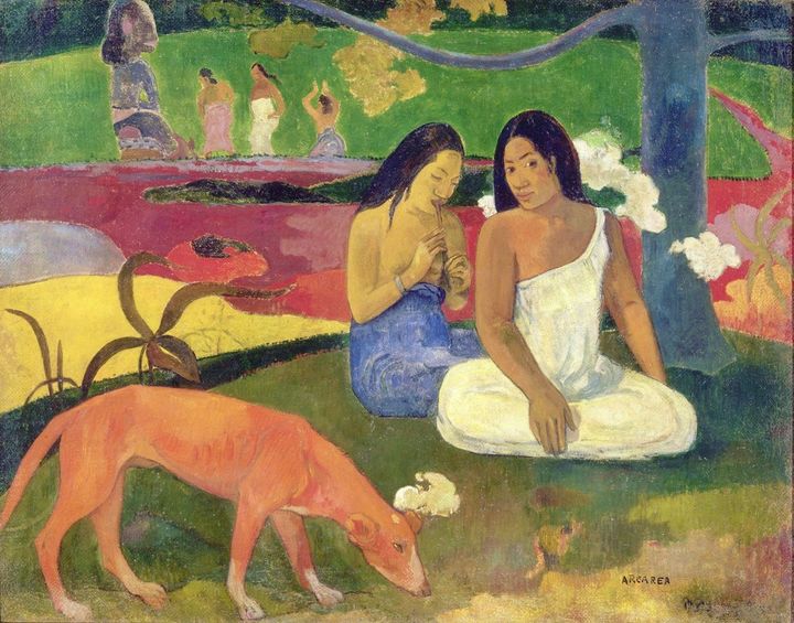 Image: Paul Gauguin. Arearea (Joyousness), 1892. Musée d’Orsay, Paris, bequest of M. and Mme Lung, 1961.