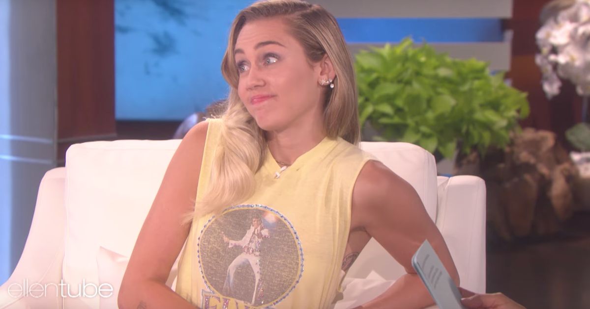 Miley Cyrus Opens Up About Her Sex Life In Front Of Her Grandma On