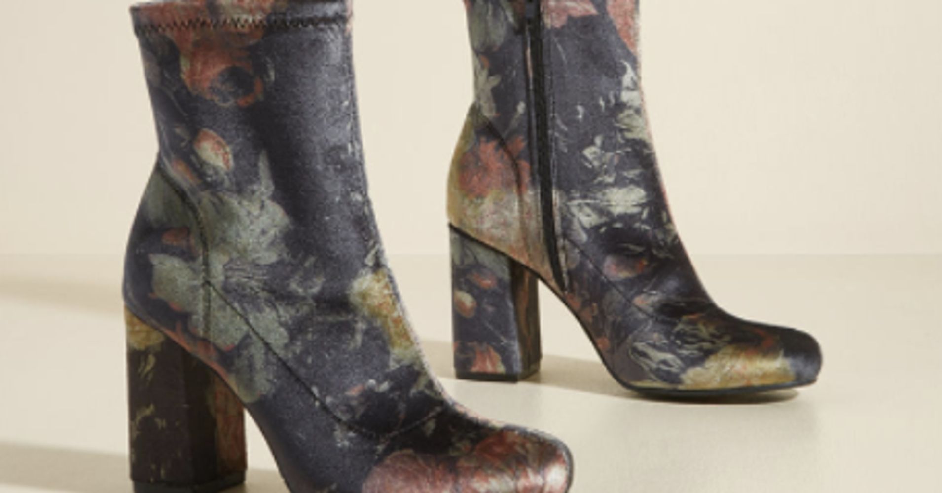 Image result for couch florals boots fall 2017