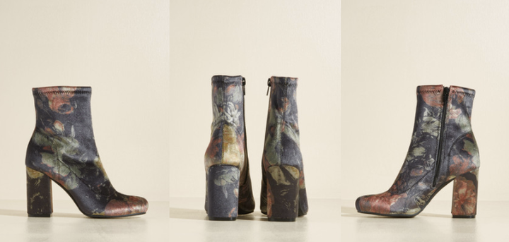 These "<a href="https://www.modcloth.com/shop/hidden/transformative-trot-velvet-block-heel-bootie/100000261679.html?cvosrc=cse.google.&cvo_crid=164492979304&Matchtype=&cvo_adgroup=37549495856&cvo_campaign=213386889&cvo_copy=164492979304&utm_source=google&utm_medium=cpc&utm_campaign=G.PLA.US_NB.X_Shoes&gclid=Cj0KCQjw3MPNBRDjARIsAOYU6x8Xq9-NL0KSe4wAaVnys-7vHHBMDj8ot0U8OuIA3-VQxQgMDcQveTYaAr1rEALw_wcB" target="_blank" role="link" class=" js-entry-link cet-external-link" data-vars-item-name="Transformative Trot Velvet Block Heel Booties" data-vars-item-type="text" data-vars-unit-name="59b1ac69e4b0dfaafcf698d7" data-vars-unit-type="buzz_body" data-vars-target-content-id="https://www.modcloth.com/shop/hidden/transformative-trot-velvet-block-heel-bootie/100000261679.html?cvosrc=cse.google.&cvo_crid=164492979304&Matchtype=&cvo_adgroup=37549495856&cvo_campaign=213386889&cvo_copy=164492979304&utm_source=google&utm_medium=cpc&utm_campaign=G.PLA.US_NB.X_Shoes&gclid=Cj0KCQjw3MPNBRDjARIsAOYU6x8Xq9-NL0KSe4wAaVnys-7vHHBMDj8ot0U8OuIA3-VQxQgMDcQveTYaAr1rEALw_wcB" data-vars-target-content-type="url" data-vars-type="web_external_link" data-vars-subunit-name="article_body" data-vars-subunit-type="component" data-vars-position-in-subunit="0">Transformative Trot Velvet Block Heel Booties</a>" from Modcloth are the epitome of ~trendy~ this fall.