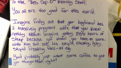 Woman Leaves Coffee Shop Staff Heartfelt Note After They Helped Her Through The Worst Kind Of Day
