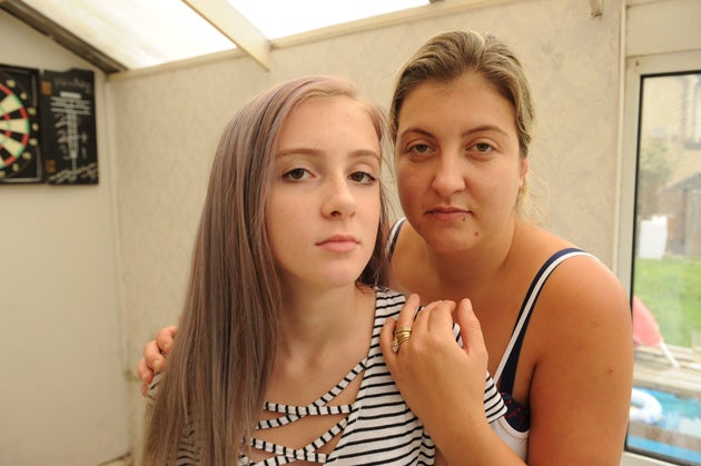 Mum And Dad ‘Fuming’ After 12-Year-Old Daughter Is ‘Treated Like A Prisoner’ At School Due To Lilac Hair 59b261f11700001f00288d7f