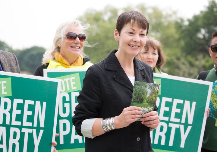 Caroline Lucas raised the issue of climate change in the Commons during a statement on Hurricane Irma.