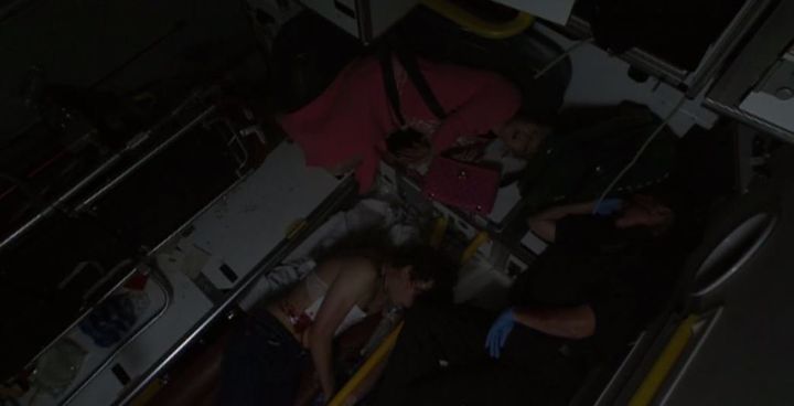 Linda and Johnny were in the ambulance crash